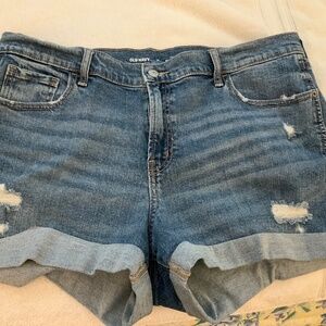 Old Navy Boyfriend Jean Shorts 14